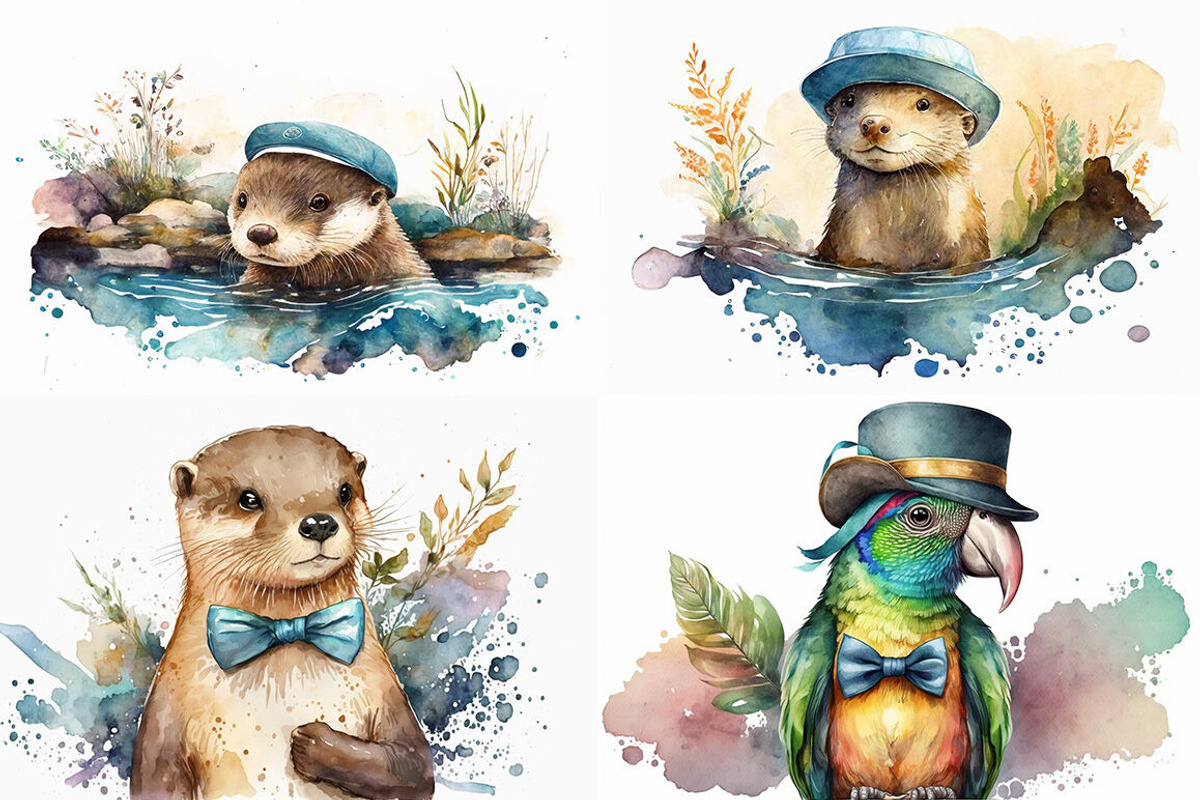 Whiskers and Paws Collection, an Animal Illustration by artsy-fartsy (Photo 6 of 6)