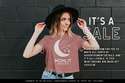 Bella Canvas 8882 Crop Shirt Mockup, a Shirt Mockup by Moonlit Mocks (Thumbnail 5 of 6)