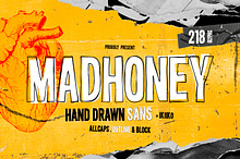 Madhoney - Hand Drawn Sans