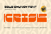 Krisle - Bold Chunky Font, a Sans Serif Font by Say Studio (Thumbnail 1 of 11)