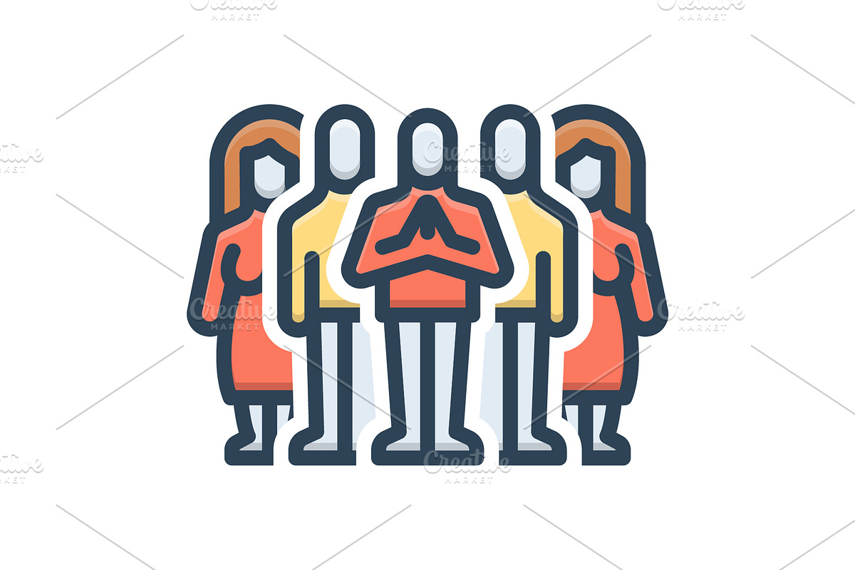 Culture civilization color icon, a Duotone Icon by Creative priyanka