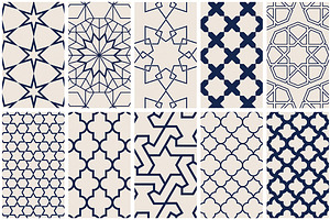 Islamic Art Vector Patterns