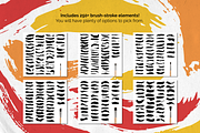 Vectorized Acrylic Brush Strokes, a Shape Add-On by Luis Batlle (Thumbnail 3 of 4)