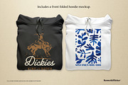 Hoodie Mockups for Photoshop, a Hoody Mockup by Komet & Flicker (Thumbnail 9 of 12)