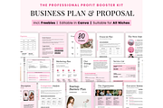 Business plan template canva, a Templates & Theme by PlannersByBee (Thumbnail 2 of 2)