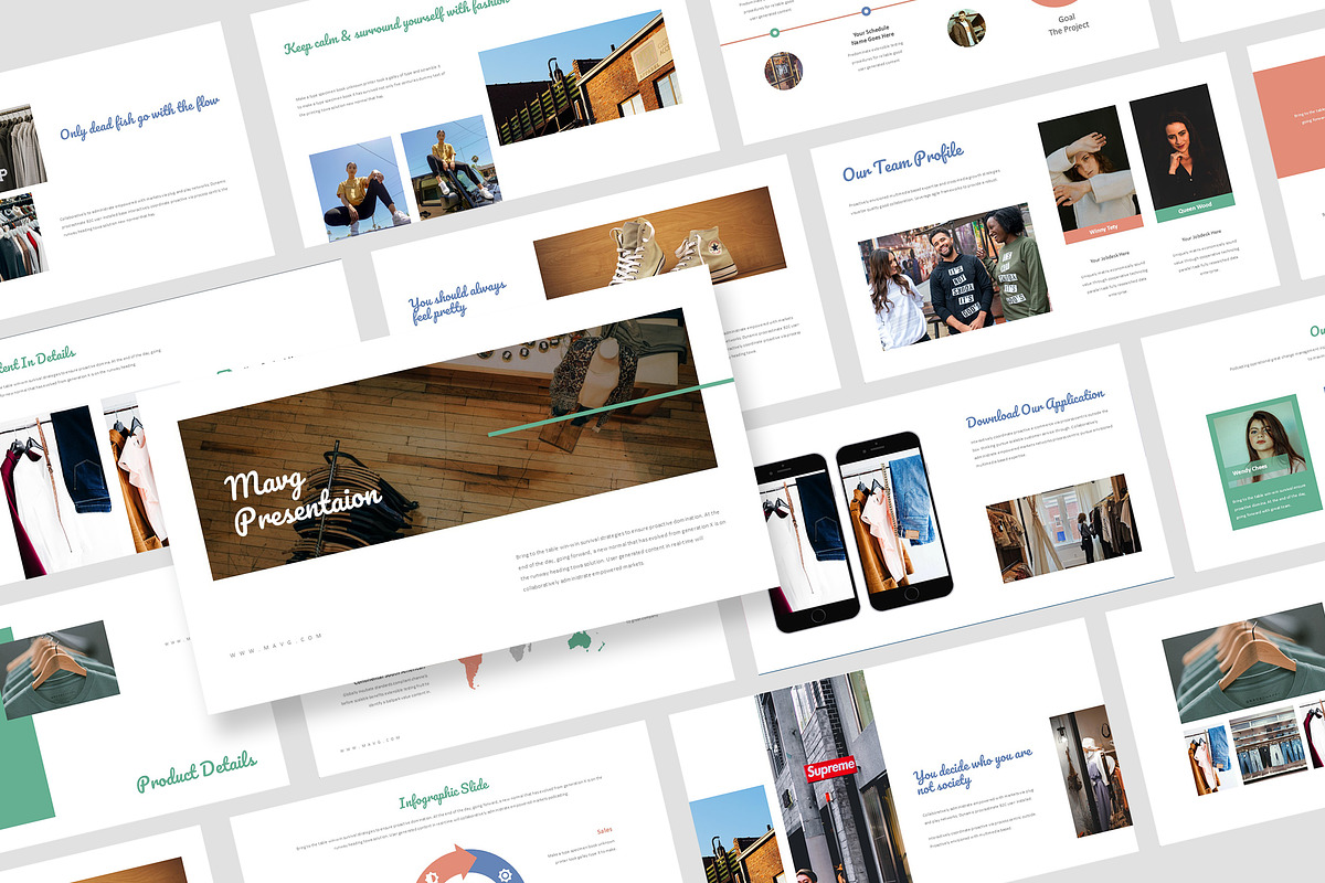 Mavg : Streetwear Keynote, a Presentation Template by Punkl Camp (Photo 1 of 16)