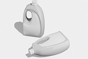 Dishwasher Detergent Bottle Mockup, a Packaging Mockup by Unerispace (Thumbnail 3 of 5)