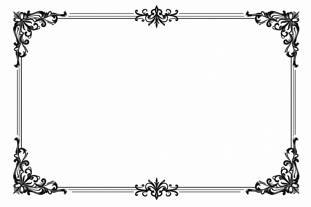 Creative Vector Border Frame Design, an Illustration by Amazin_art (Photo 7 of 17)