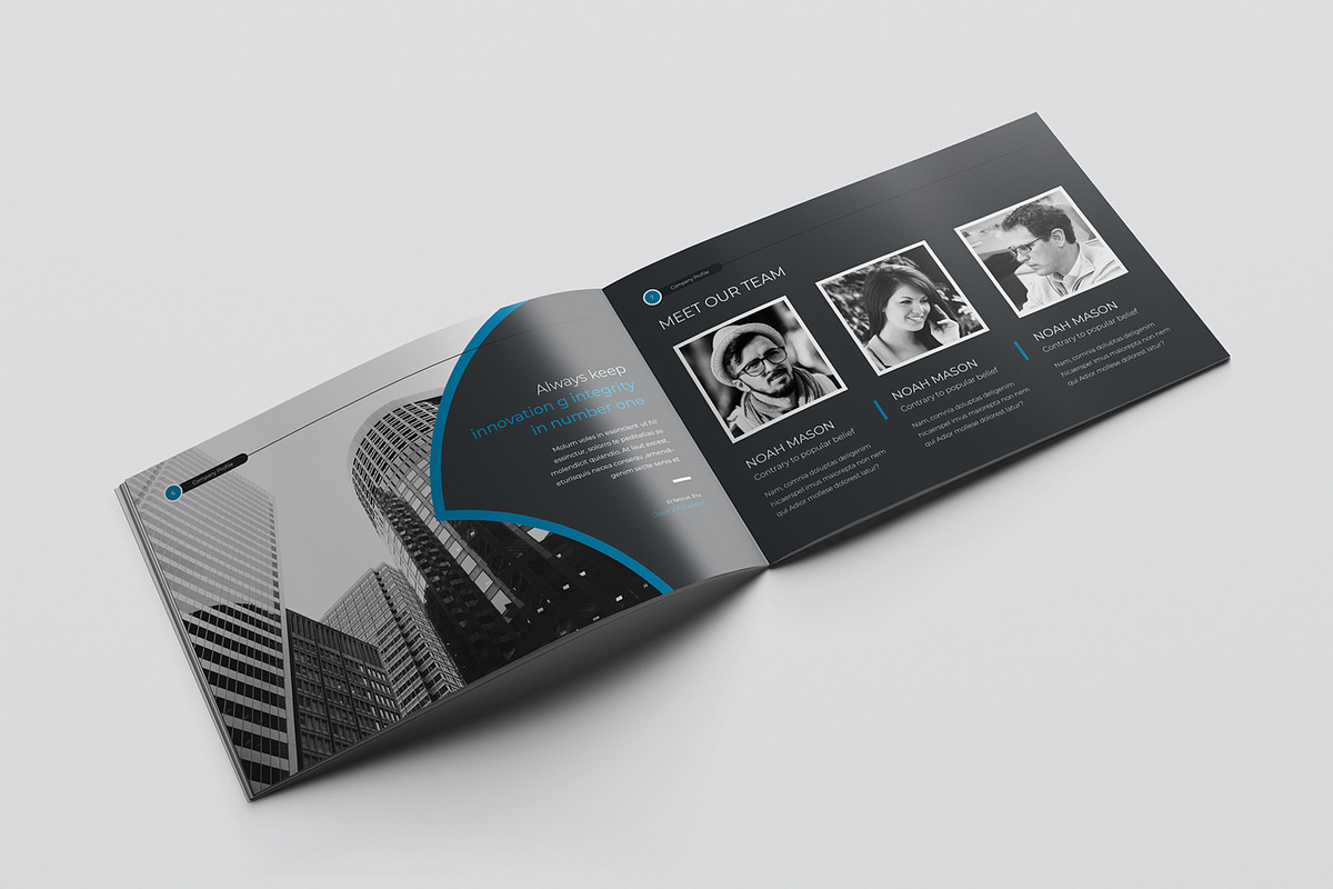 A5 Landscape Brochure, a Brochure Template by Brochure-Market (Photo 4 of 8)