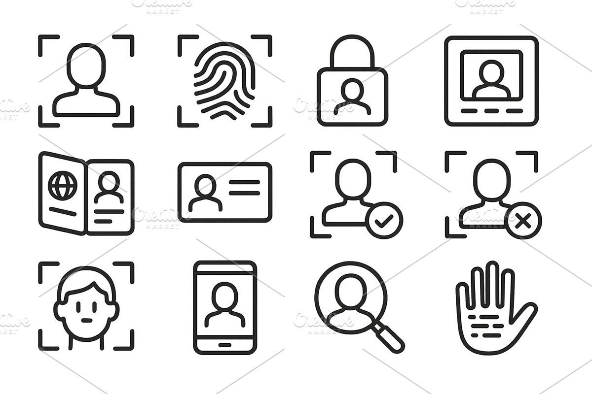 Security and identity verification, a Technology Illustration by ZinetroN