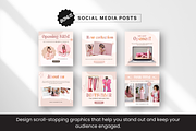 Etsy Shop Bundle Canva Templates, a Branding & Logo Template by DigiPax (Thumbnail 7 of 11)