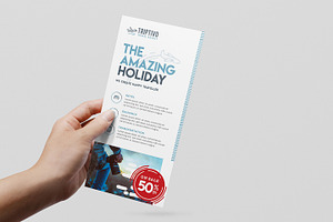 Travel Company DL Card Template