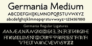 Germania, a Sans Serif Font by Wiescher-Design (Thumbnail 5 of 7)