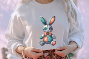 Halloween Voodoo Bunny Doll Clipart, an Illustration by designcity5 (Thumbnail 5 of 5)