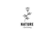Minimalist Wedding Flower Logo Set, a Branding & Logo Template by Dyn Studio (Thumbnail 5 of 6)
