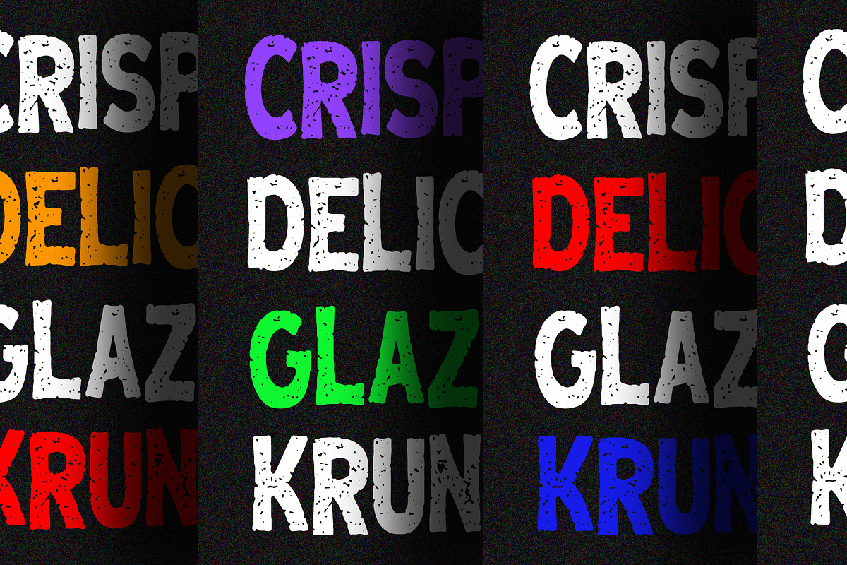Menzanine - Stamp Font preview 4