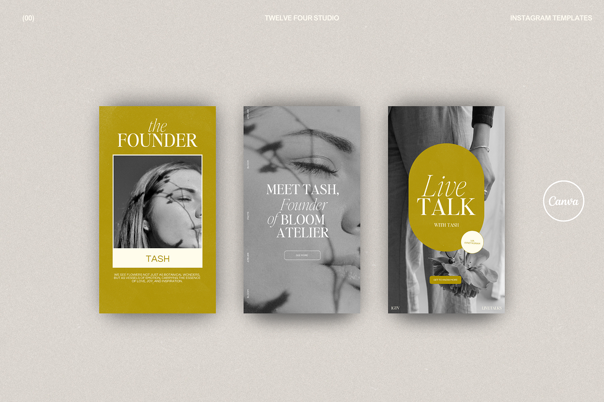 Flora Social Media Bundle 50 Posts, a Social Media Template by Twelve Four Studio (Photo 9 of 9)