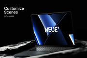 MacBook Pro Mockup Kit, a Mac Mockup by neueworld (Thumbnail 6 of 8)
