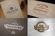 280 Outdoor logos and badges, a Branding & Logo Template by Vasya Kobelev (Thumbnail 71 of 83)