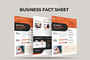 Business Factsheet Flyer Template, a Flyer Template by Spark_Creative (Thumbnail 4 of 5)