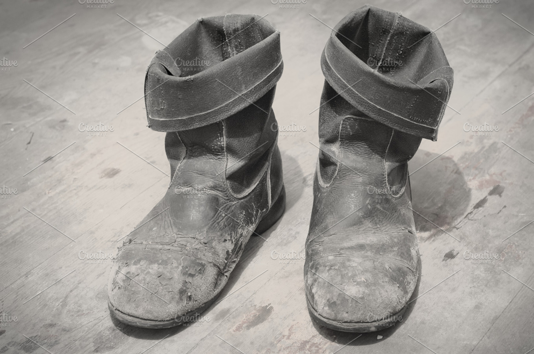 Retro Old Boots