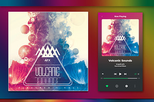 Volcanic Sounds Album Cover Artwork