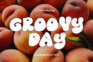 Groovy Day - Liquid Retro Font