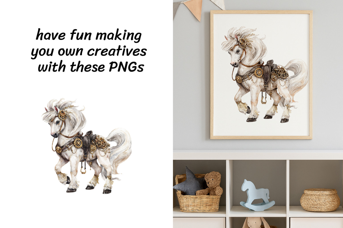 Vintage Hunting Kids Clipart Bundle, an Animal Illustration by InkyQueenArt (Photo 3 of 5)