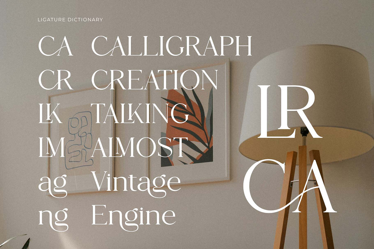 Chamola - A Beauty Modern Serif, a Serif Font by Muflieart (Photo 9 of 10)
