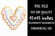 Christmas Cookie Clipart Sublimatio, an Illustration by Designking (Thumbnail 4 of 5)