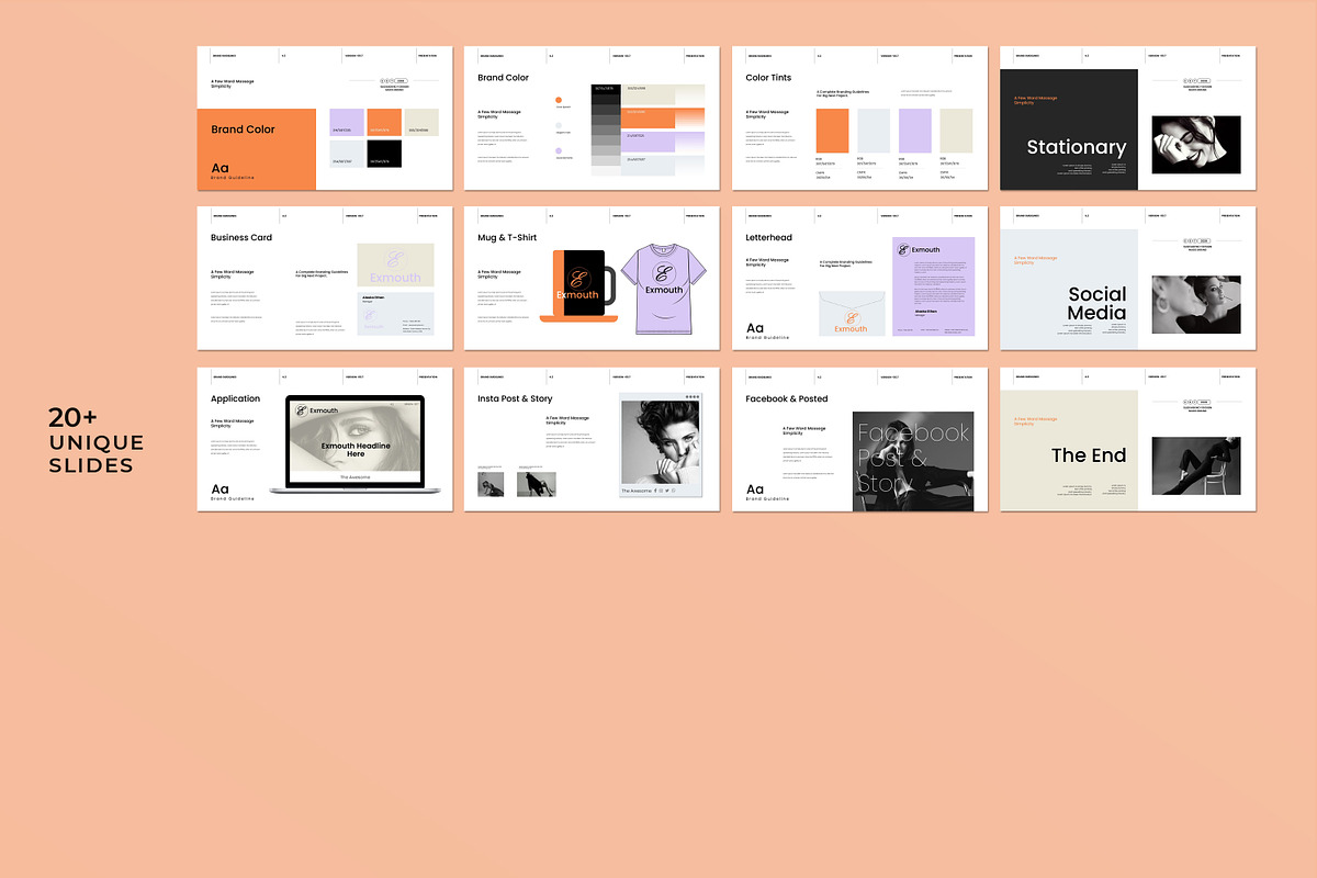 Brand Guidelines Presentation Templa, a Presentation Template by Slide-Agency (Photo 12 of 13)