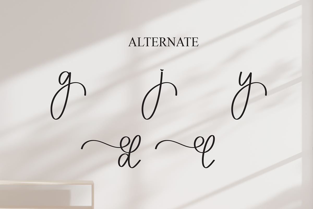 Jhordy | Script Font, a Handwritten Font by Scratchones (Photo 8 of 9)