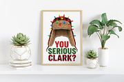 You Serious Clark Funny Christmas, an Illustration by Craft Nest (Thumbnail 5 of 6)