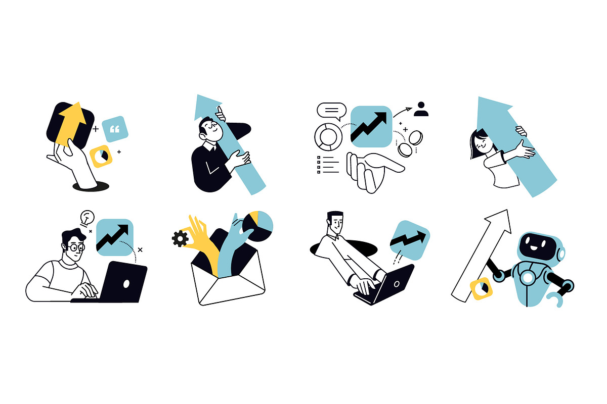 Success business., a Person Illustration by PureSolution (Photo 3 of 6)