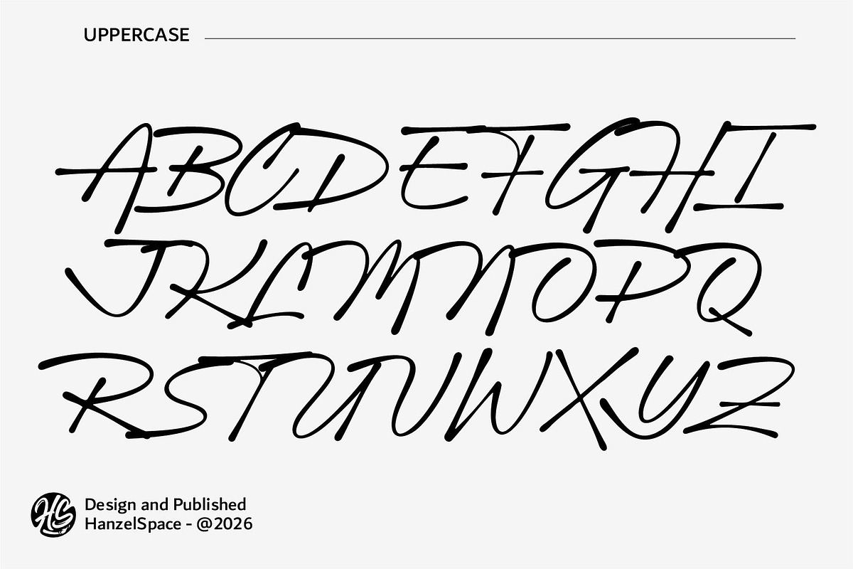Nimbus Whale - Script Font, a Script Font by HanzelSpace Studio (Photo 14 of 15)