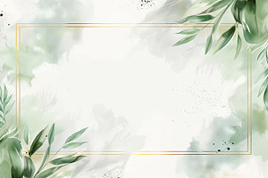 Foliage frame card, a Background Photo by MistyDay