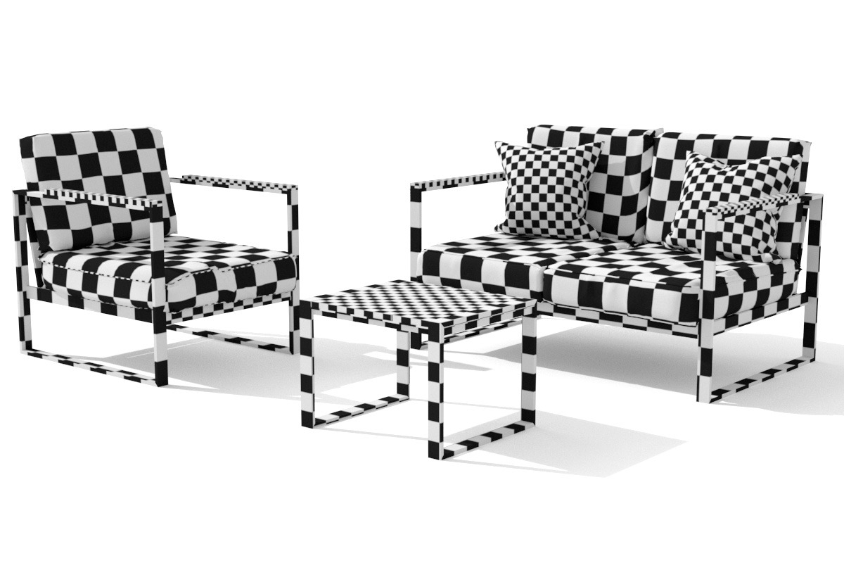 Balcony B - Timber and Steel, a Furniture 3D Model by 3DCargo (Photo 7 of 7)