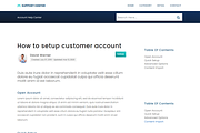 Support Center - Knowledge Base HTML, a HTML Template by Design Collection (Thumbnail 6 of 6)
