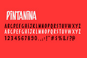 Pintanina, a Font by Rodrigo Typo (Thumbnail 2 of 5)
