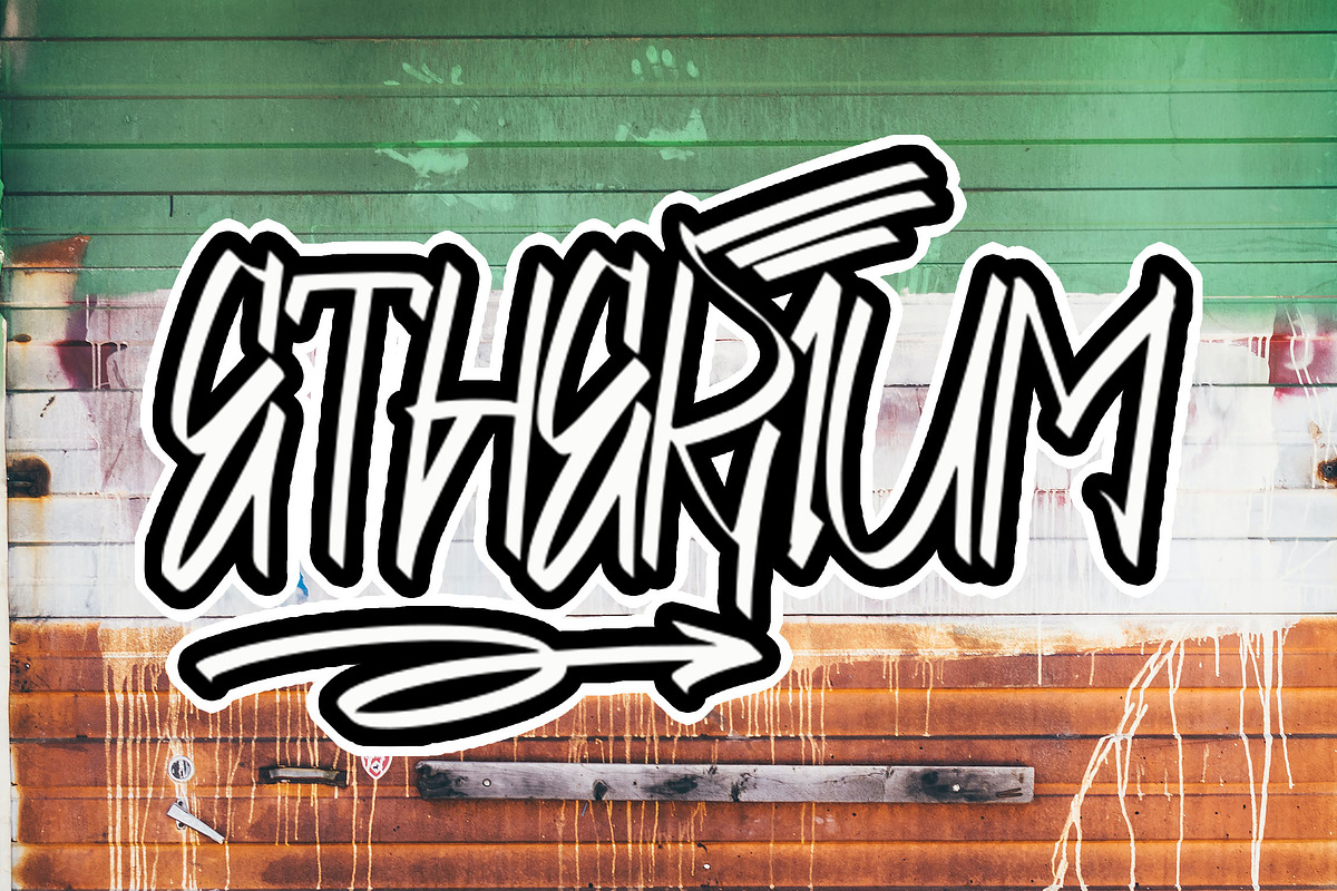 SEMANKA Bold Brush Font, a Handwritten Font by NTC Graphic (Photo 5 of 9)