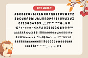Fox Maple Trio Font, a Handwritten Font by Fox7 By Rattana (Thumbnail 8 of 11)