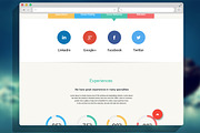 One Page Website, a Landing Page Template by UI Designs (Thumbnail 2 of 5)