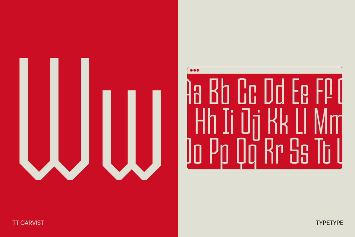 TT Carvist, a Sans Serif Font by TypeType (Photo 11 of 15)