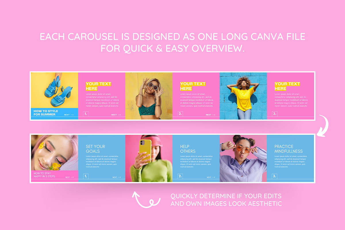 Fun Instagram Carousel Bundle