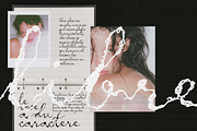 Loose Ends - Font Duo, a Handwritten Font by Lilithcollageart (Thumbnail 3 of 10)