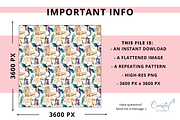 Bookish Seamless Pattern, a Pattern Graphic by Coastal 5 Designs (Thumbnail 3 of 3)