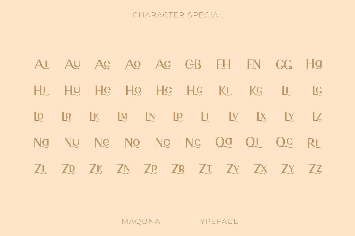 Maquna - Stylish Sans Serif Typeface, a Sans Serif Font by CCS Type (Photo 16 of 18)