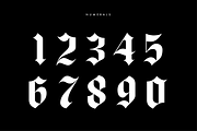 Luxus Gothic, a Blackletter Font by Drew Melton (Thumbnail 2 of 5)