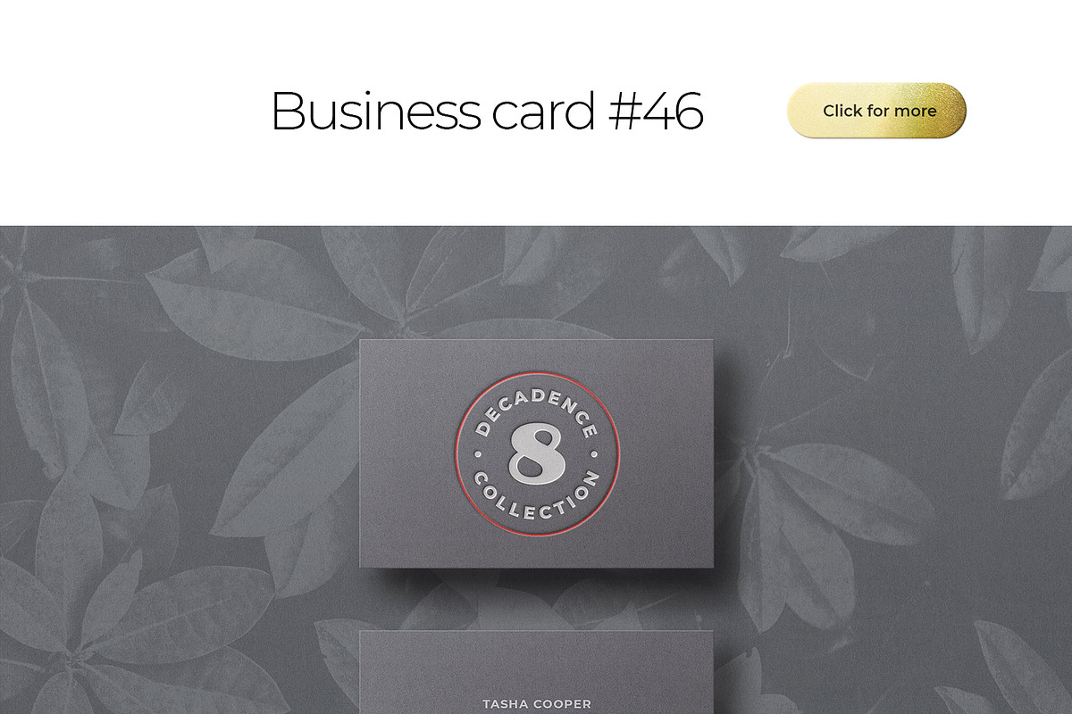 Business Card Bundle Template Mockup, a Business Card Template by PrintPixel (Photo 23 of 28)