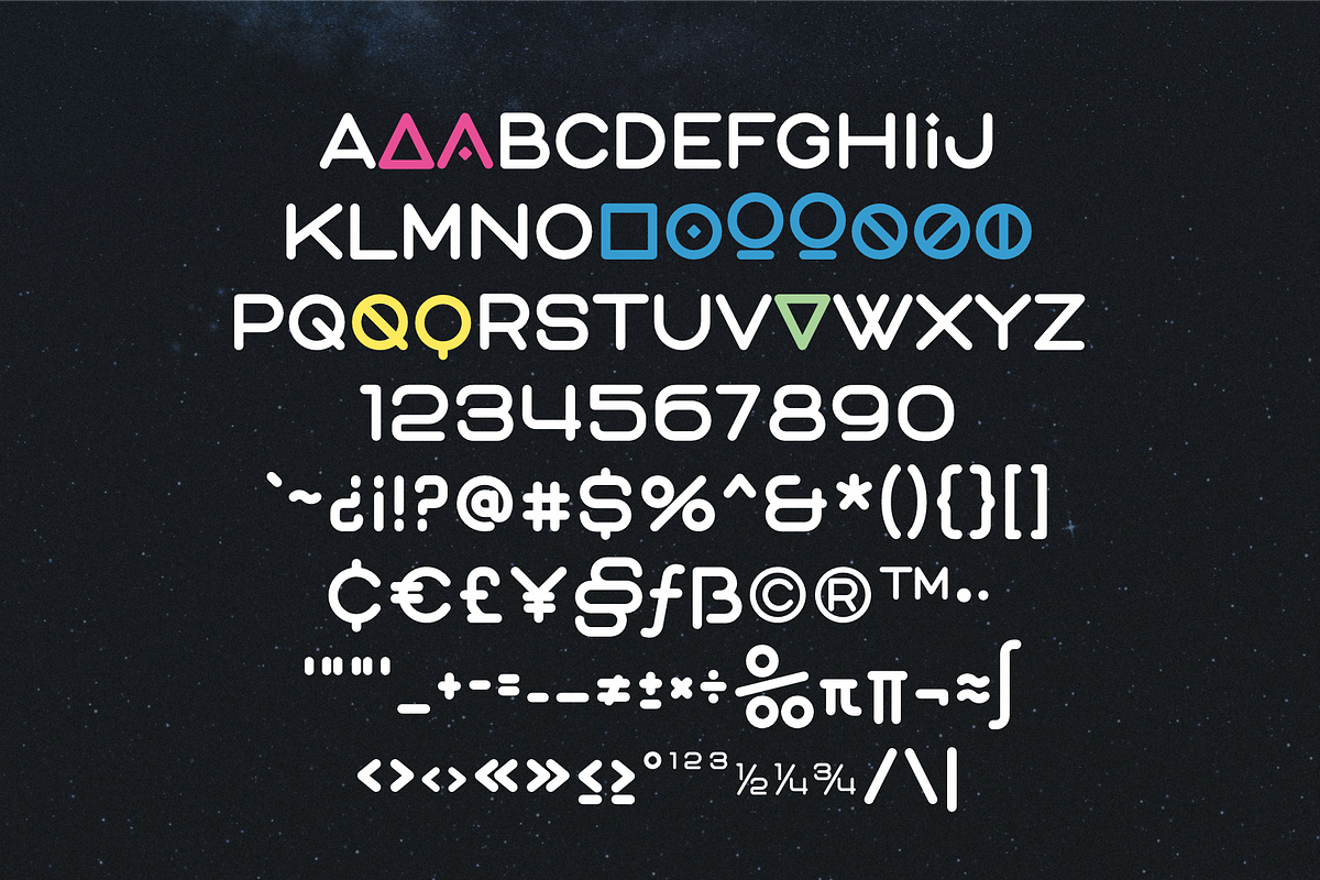 Vulcano Display Font preview 5